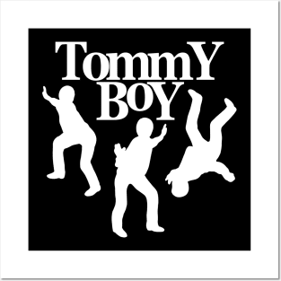 Tommy Boy (White Ink) Posters and Art